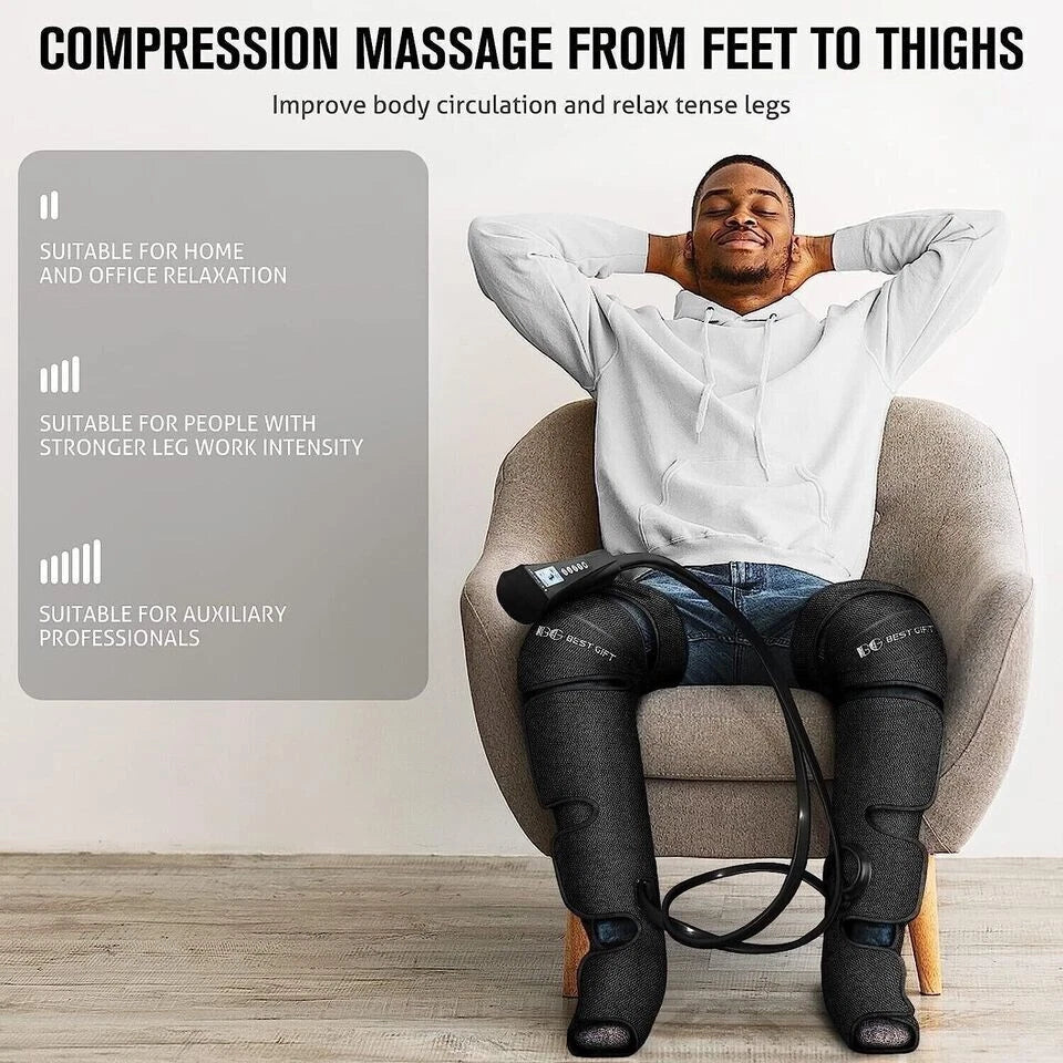 Leg Massager by Air Compression and Heat - $69.99