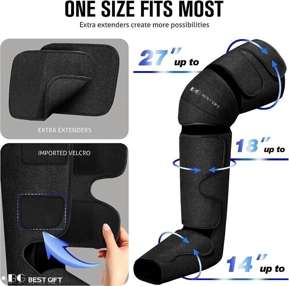 Leg Massager by Air Compression and Heat - $69.99